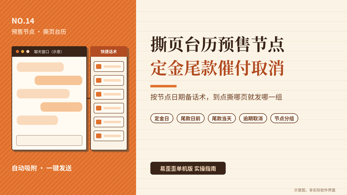 易歪歪单机版预售节点撕页台历封面图