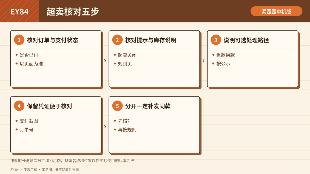 秒杀超卖核对步骤示意图